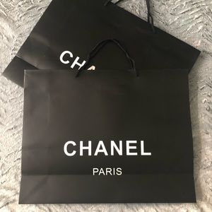 2 Chanel gift bags